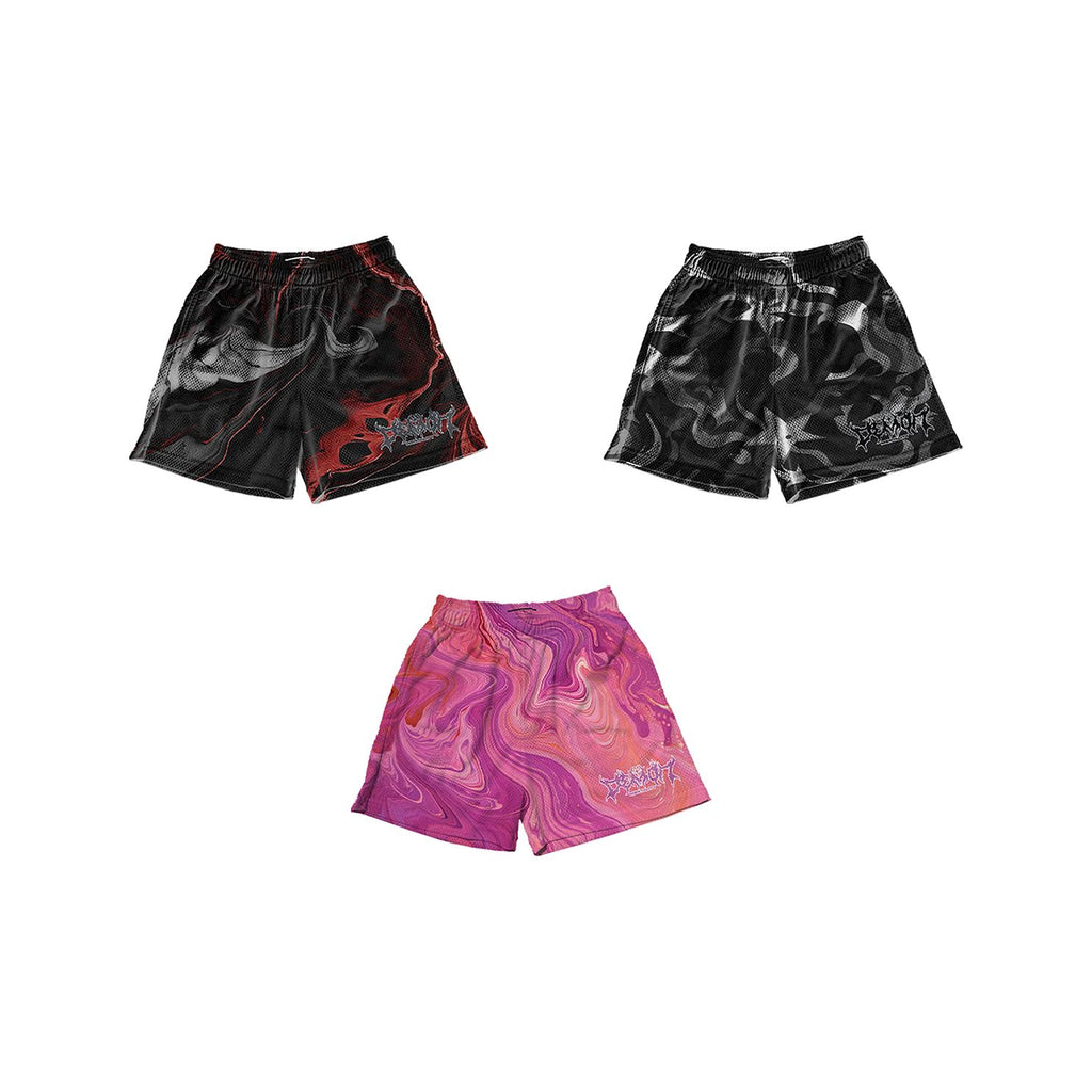 Mesh Shorts (Red)