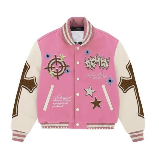 Varsity Jacket (Pink)