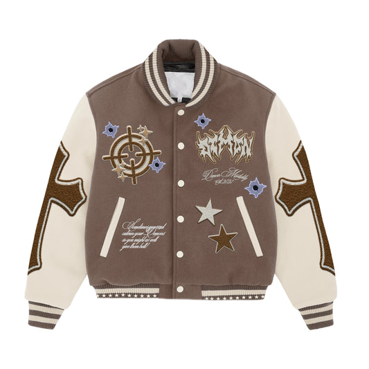 Varsity Jacket (Brown)