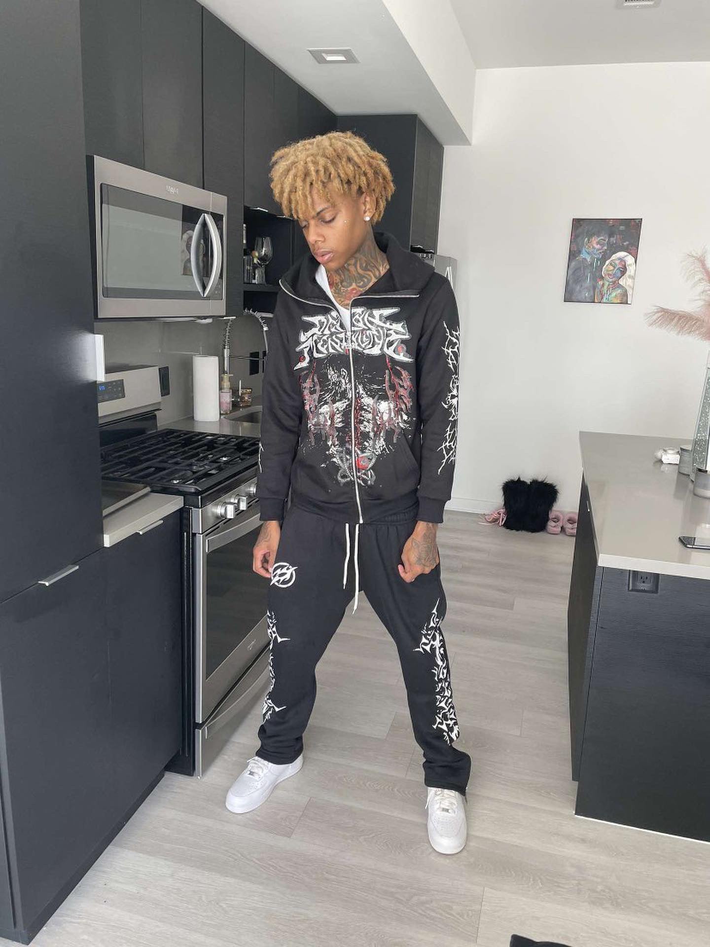 Full Villain Sweatsuit (Black)