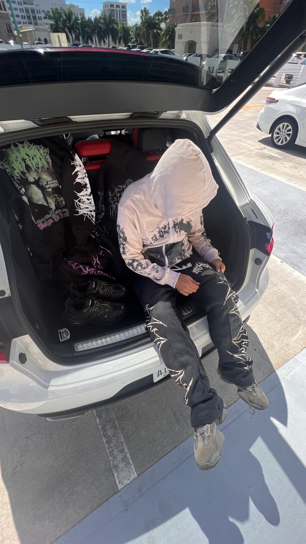 Dark Shadow Flared Sweatpants