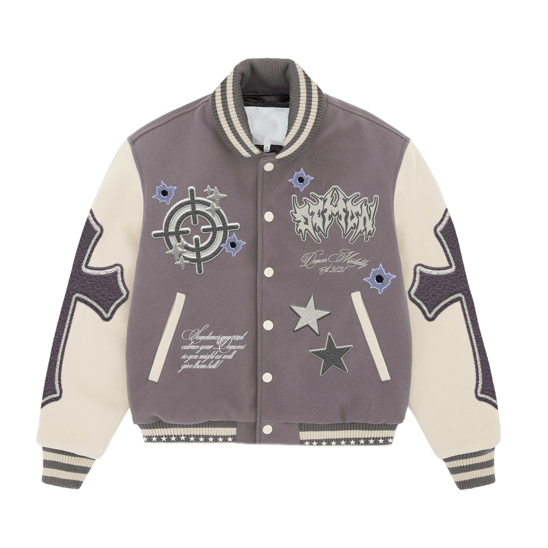 Varsity Jacket (Grey)