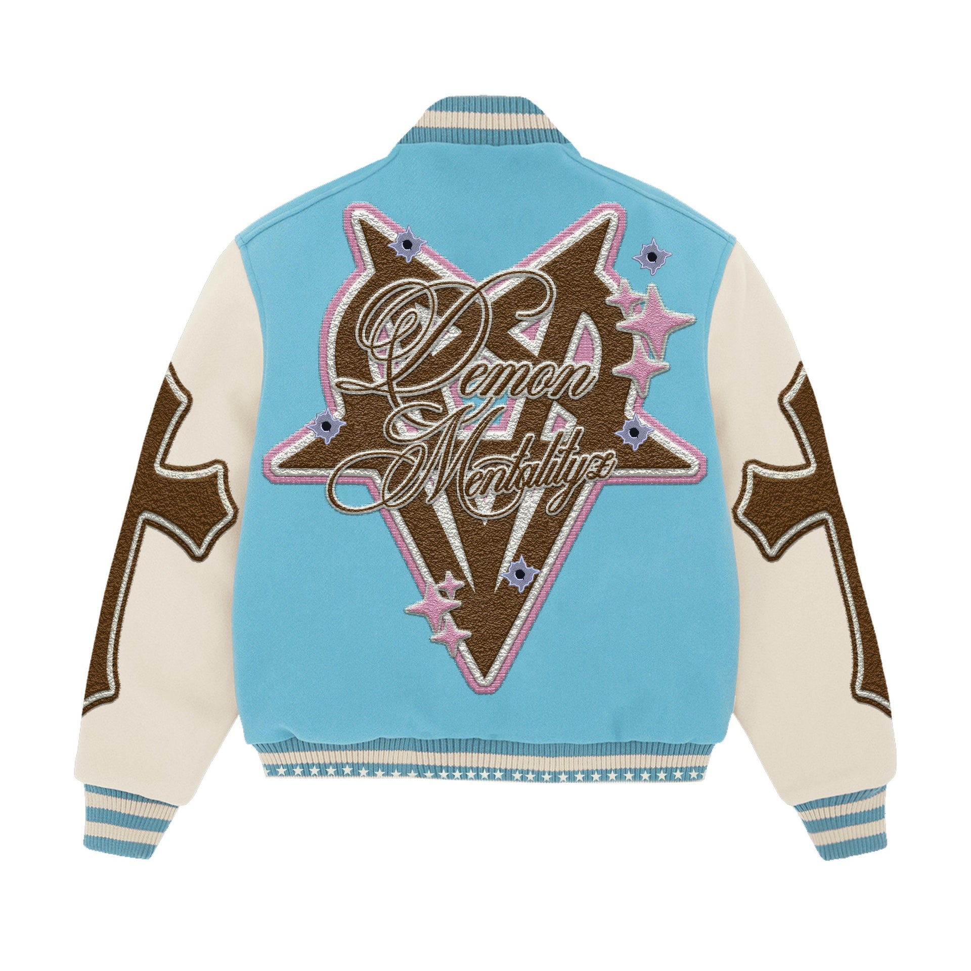 Varsity Jacket (Light Blue)