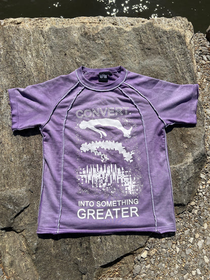 Purple Cross TEE