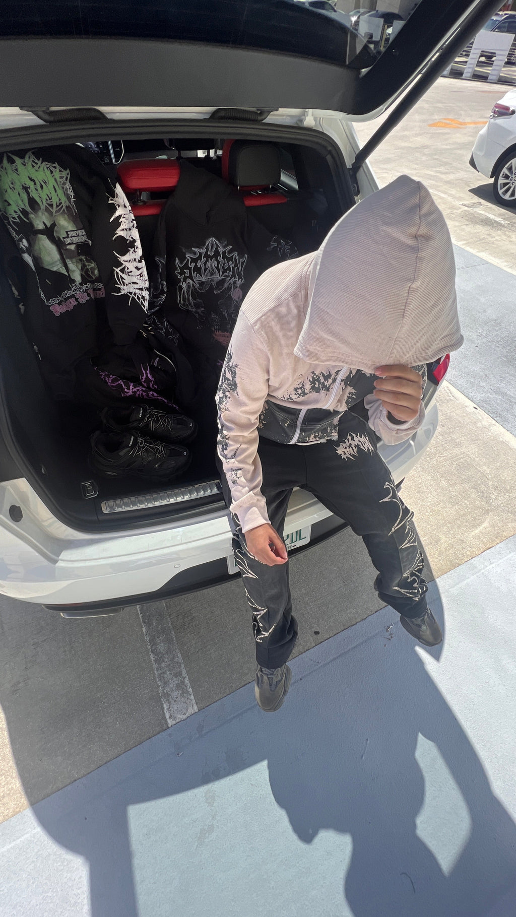 Dark Shadow Flared Sweatpants