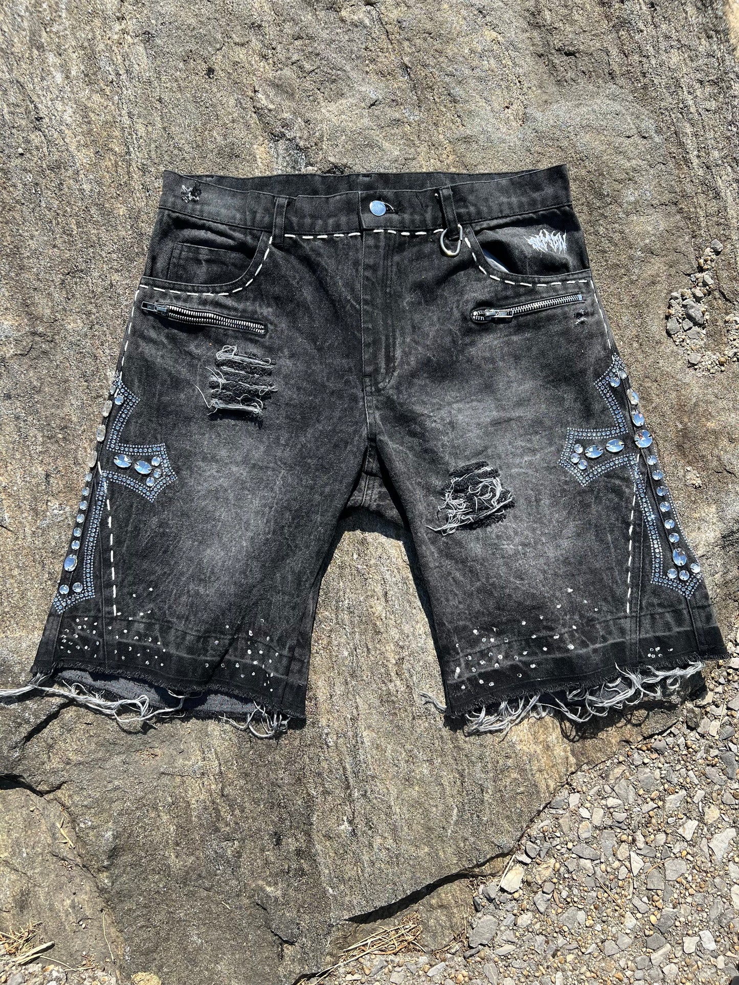 Diamond Jorts (black)