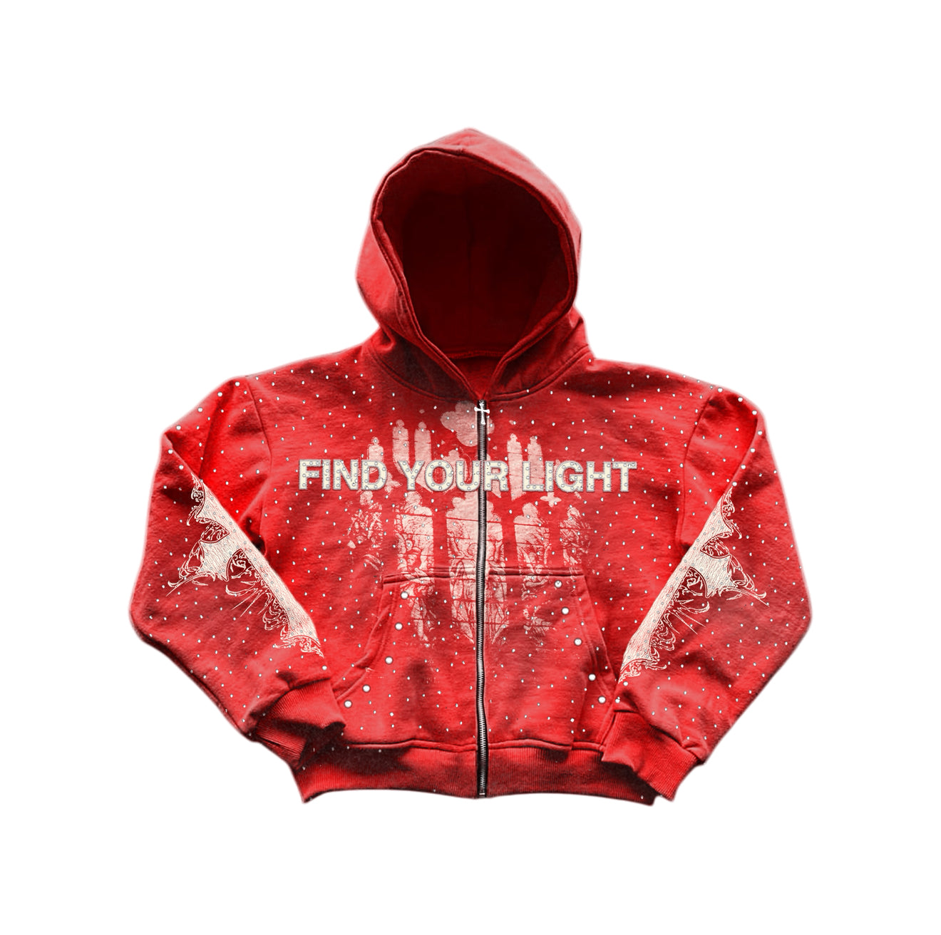 FYL RED ZIP UP