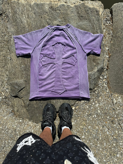 Purple Cross TEE