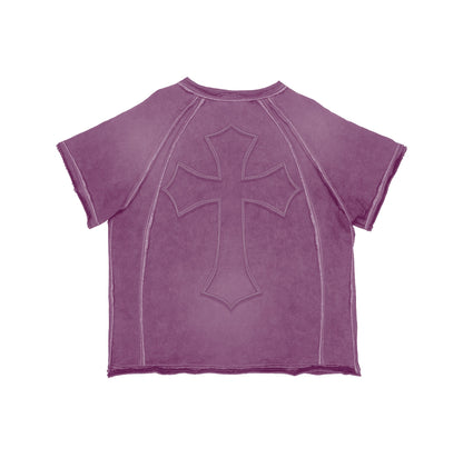 Purple Cross TEE