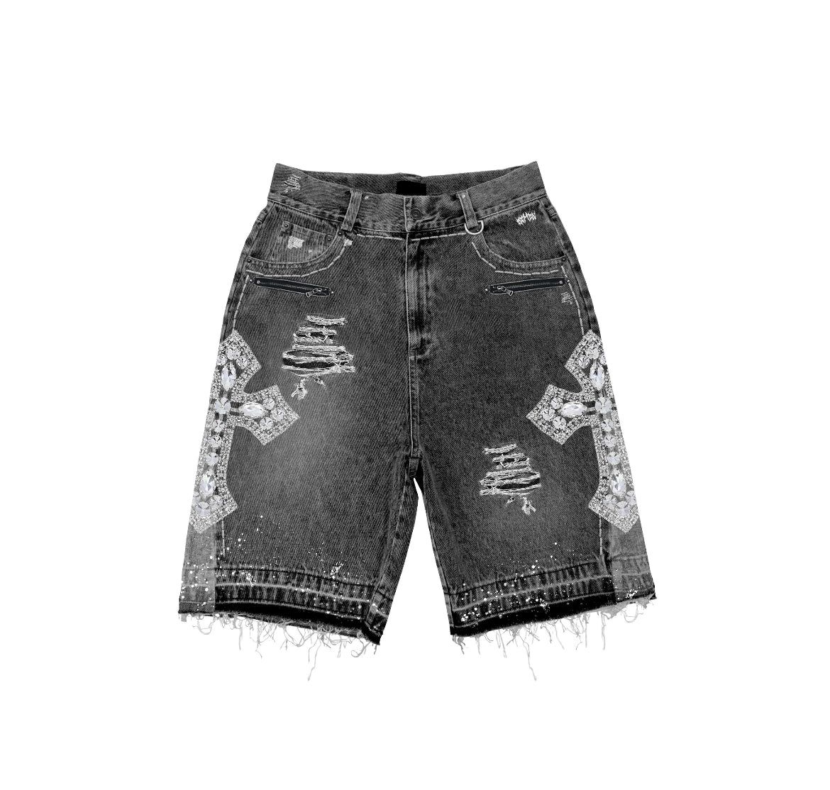 Diamond Jorts (grey)