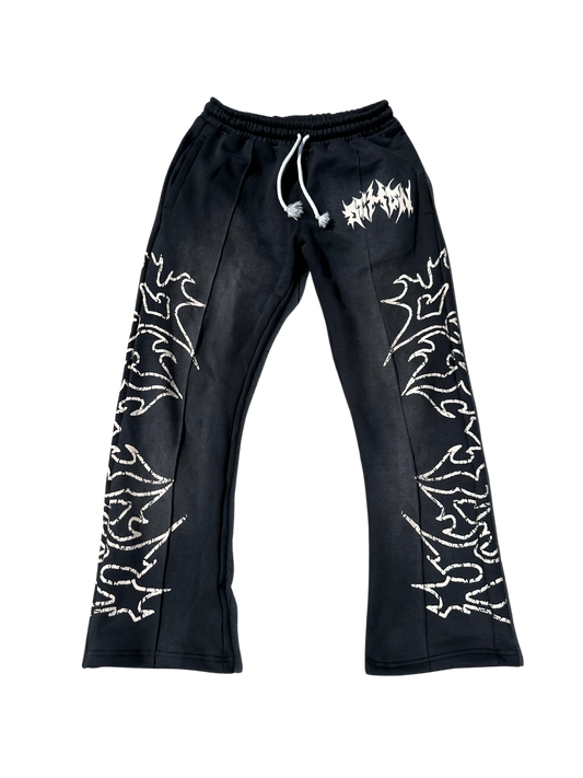 Dark Shadow Flared Sweatpants