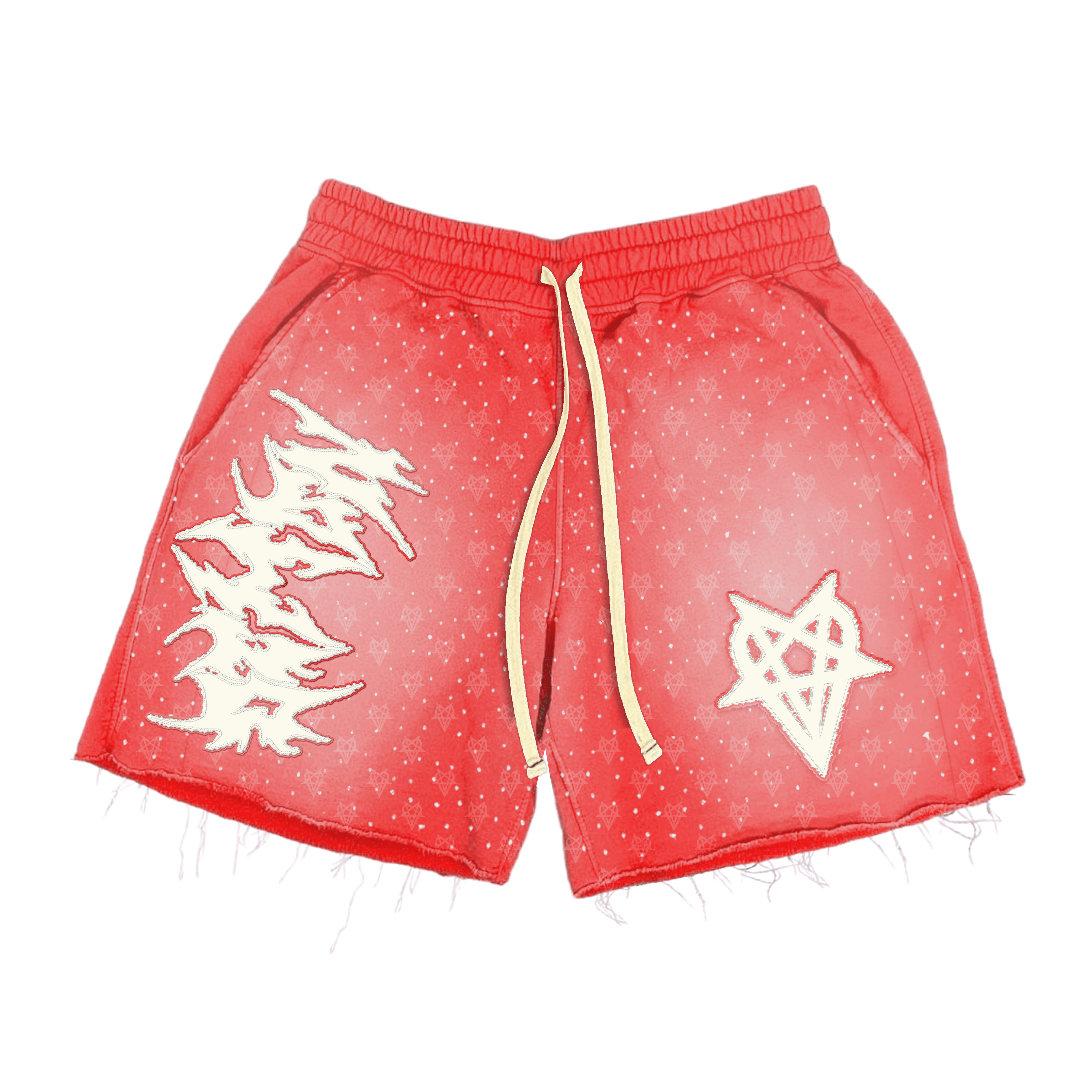 Stone Shorts (red)