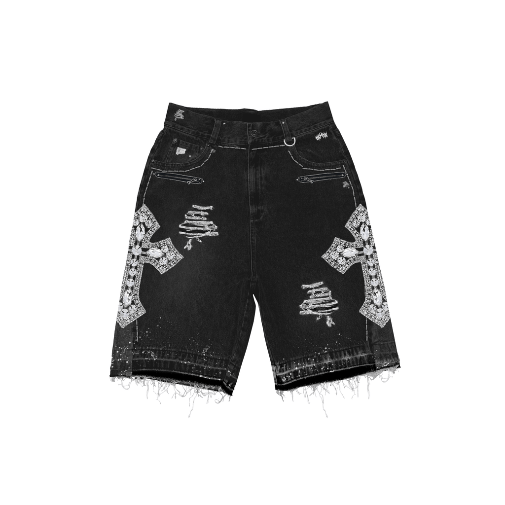 Diamond Jorts! (Black)