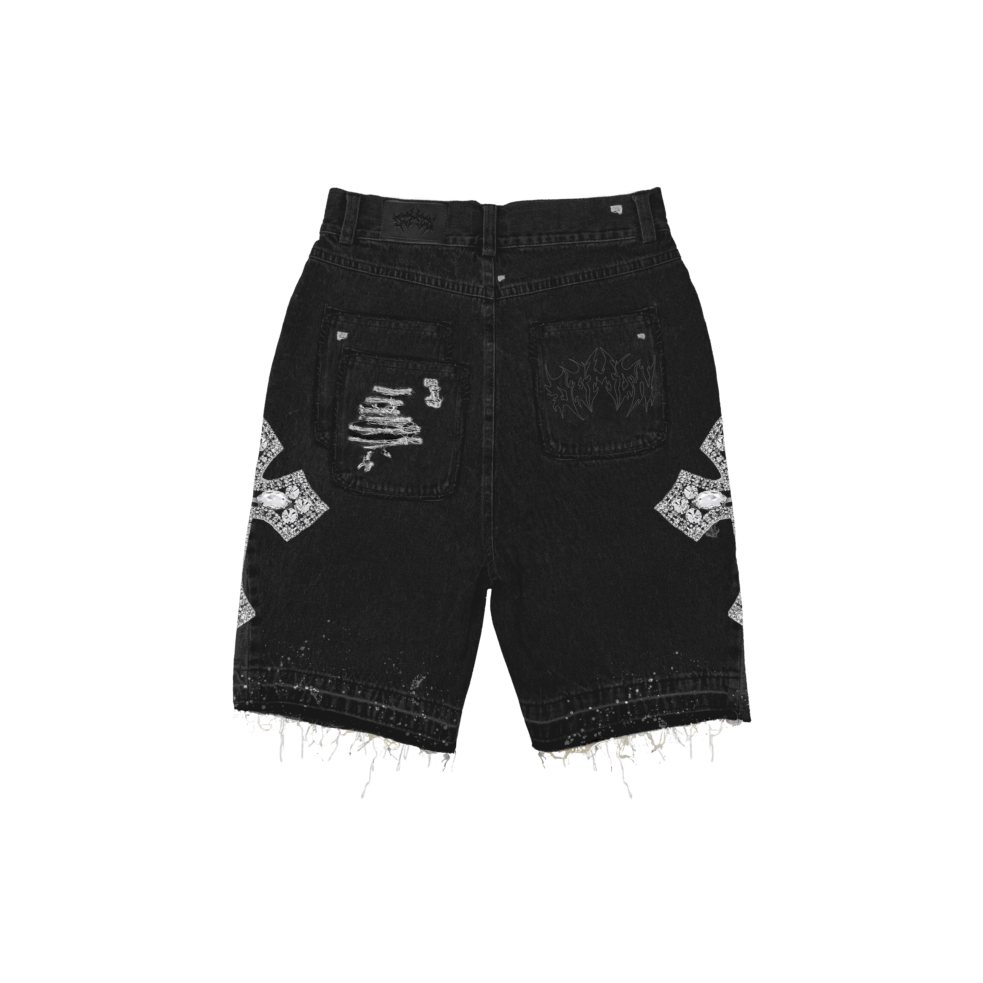 Diamond Jorts! (Black)