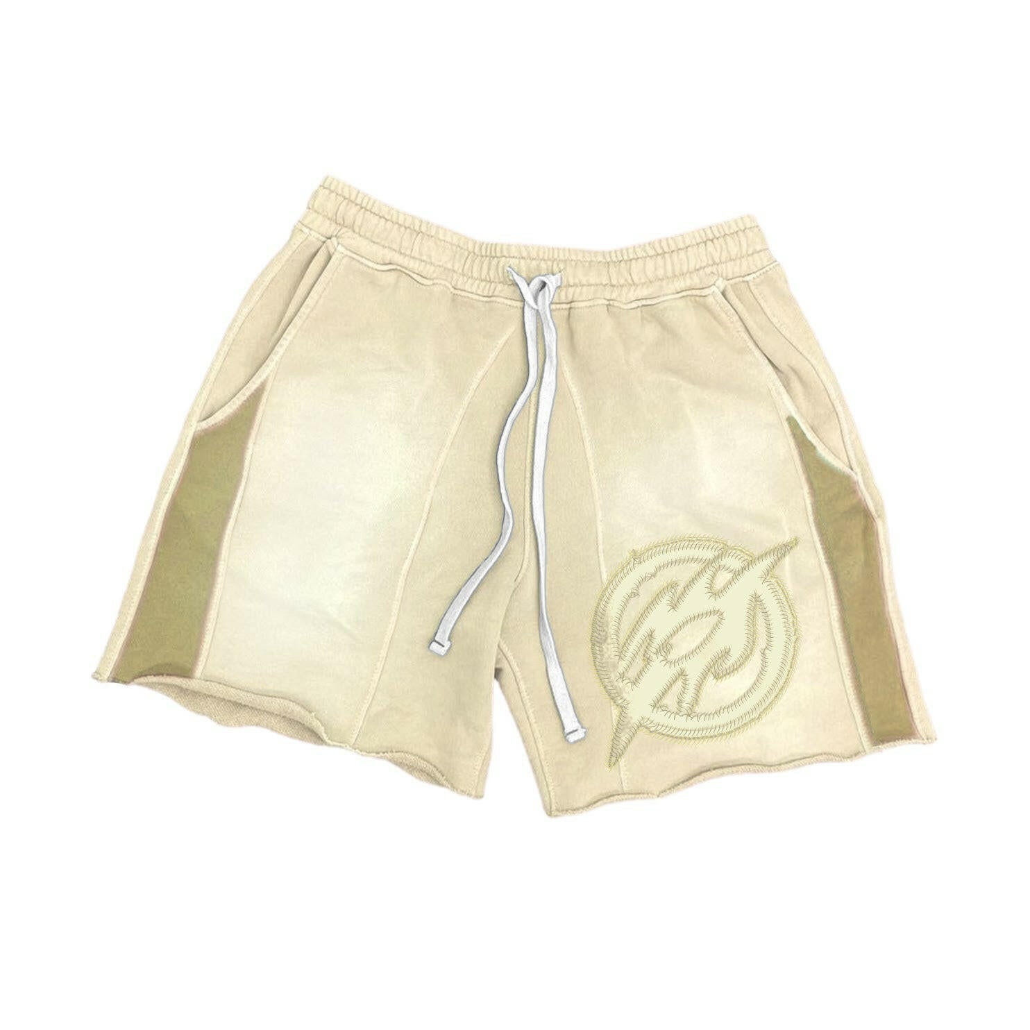 Two Tone Shorts (Cream.