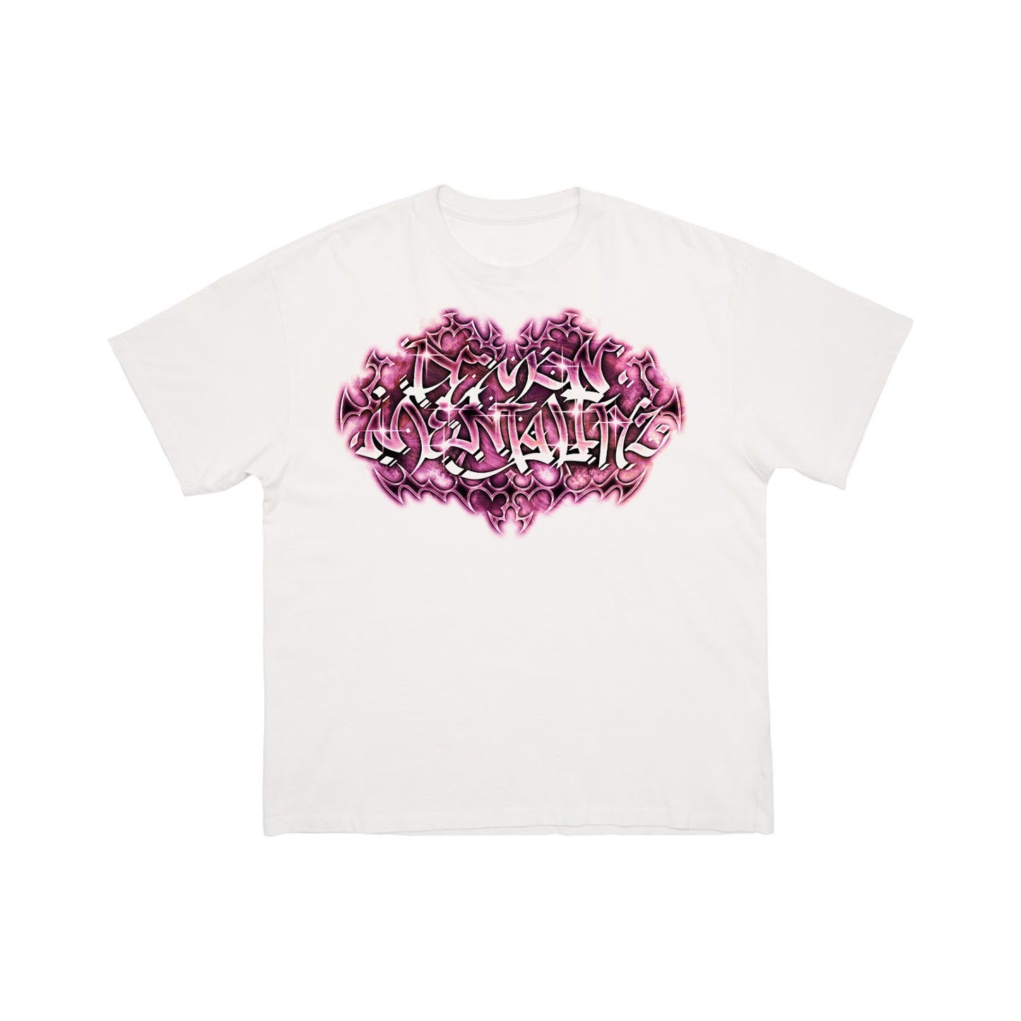 Graffiti Logo T-Shirt (Pink)