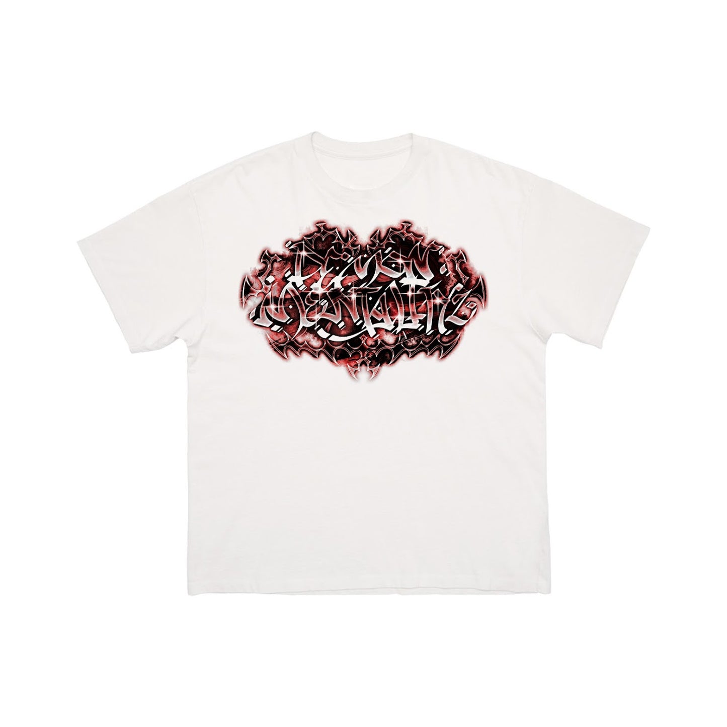 Graffiti Logo T-Shirt (Red)