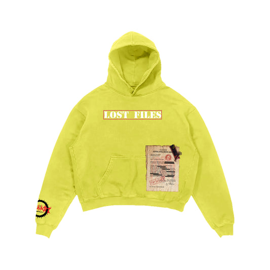 Lost Files Hoodie (Yellow)