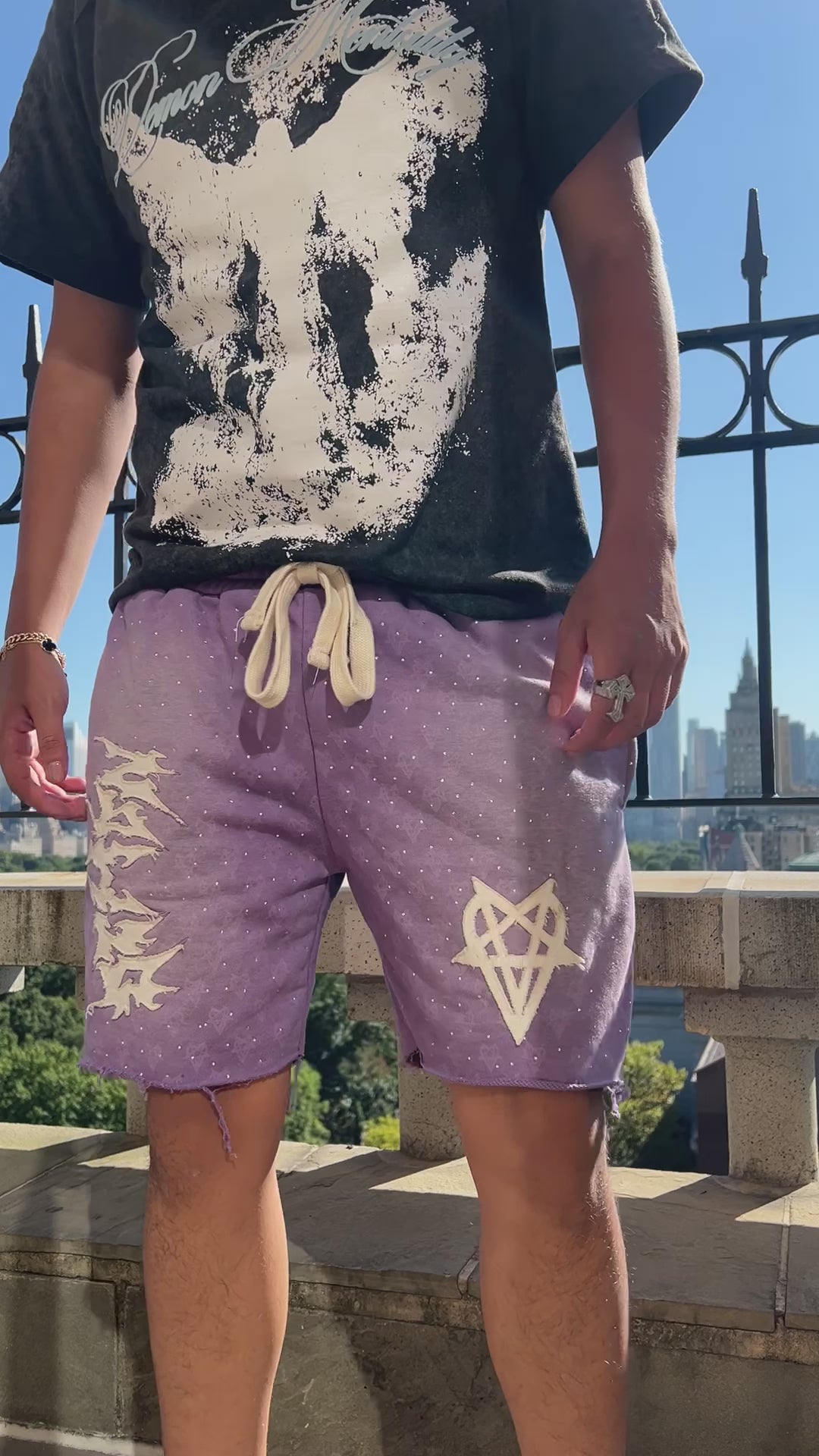 Stones Shorts (purple).