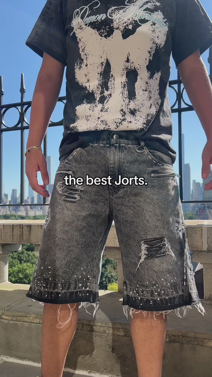 Diamond Jorts (grey)