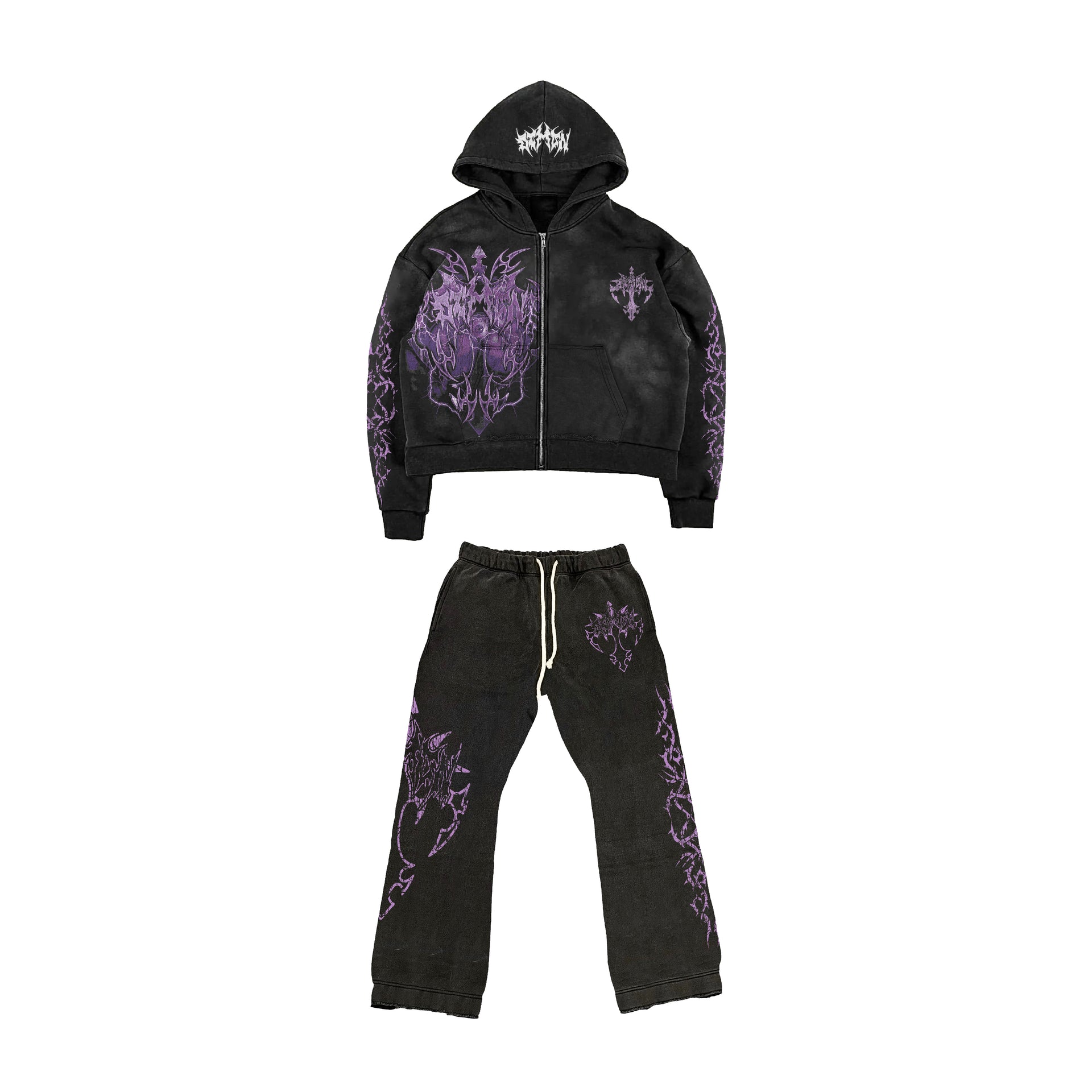 Purple Cross Tracksuit