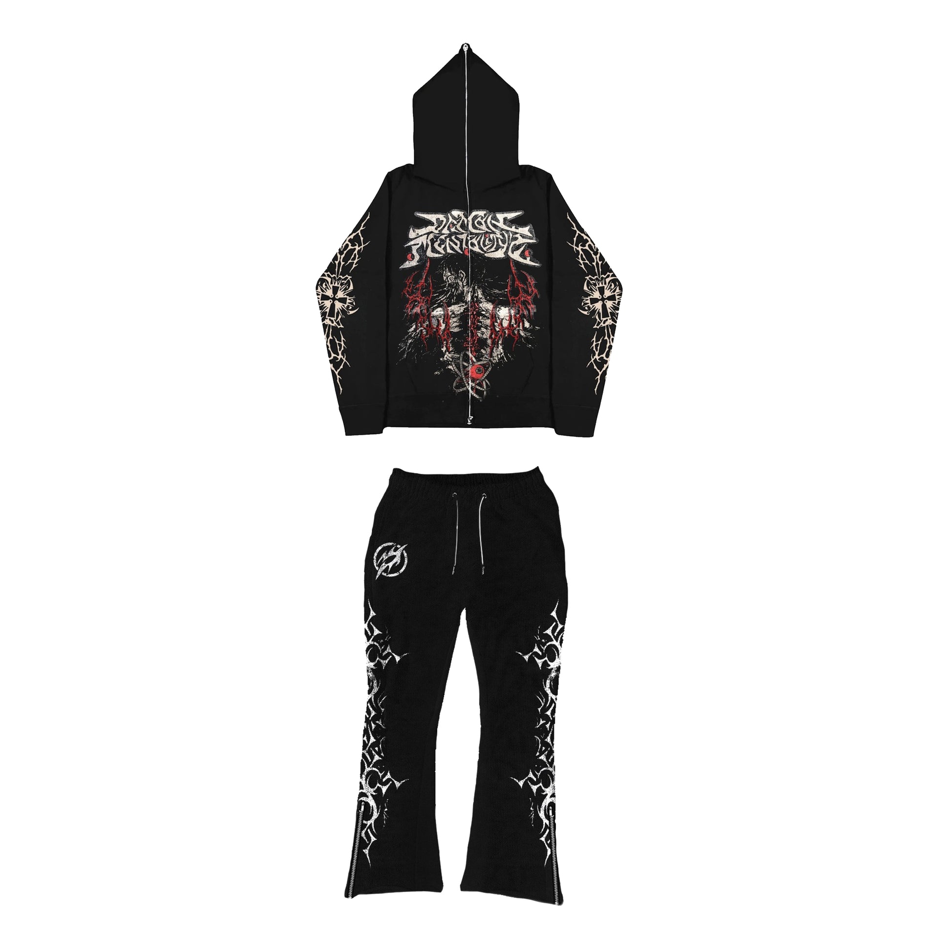 Full Villain Tracksuit (Black)