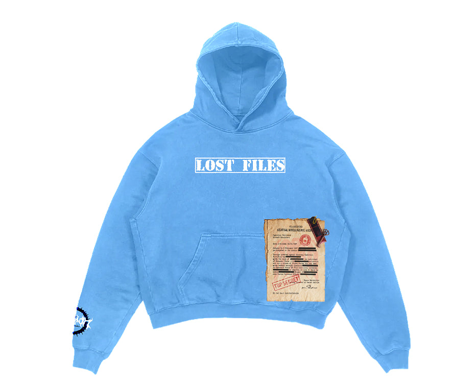 Lost Files Hoodie (Blue)