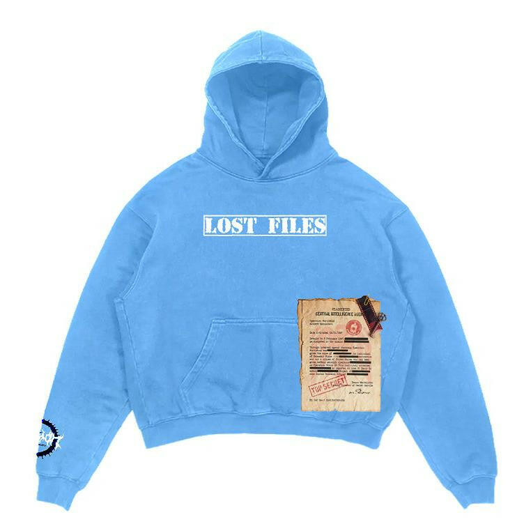 Lost Files Hoodie (Blue).